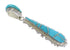 Authentic Sterling Silver Turquoise Slide Pendant EX56461
